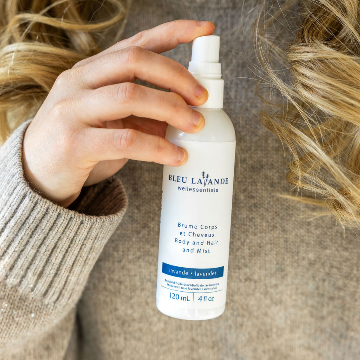 Découvrez la brume corps et cheveux