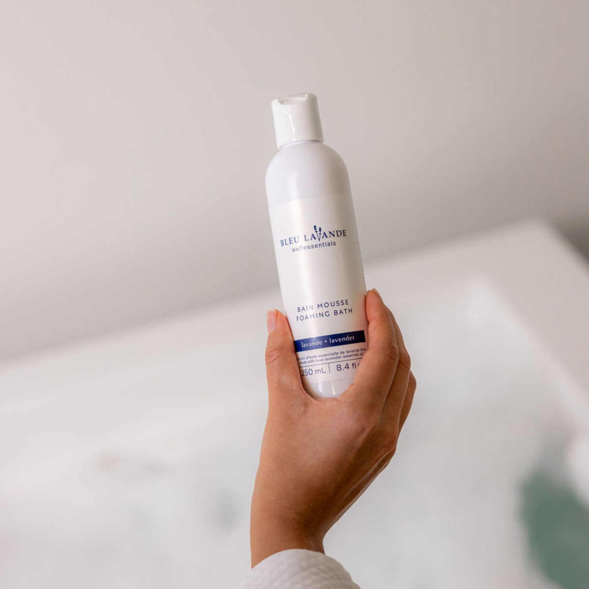 Bain moussant lavande sans sulfates ni fragrance artificielle