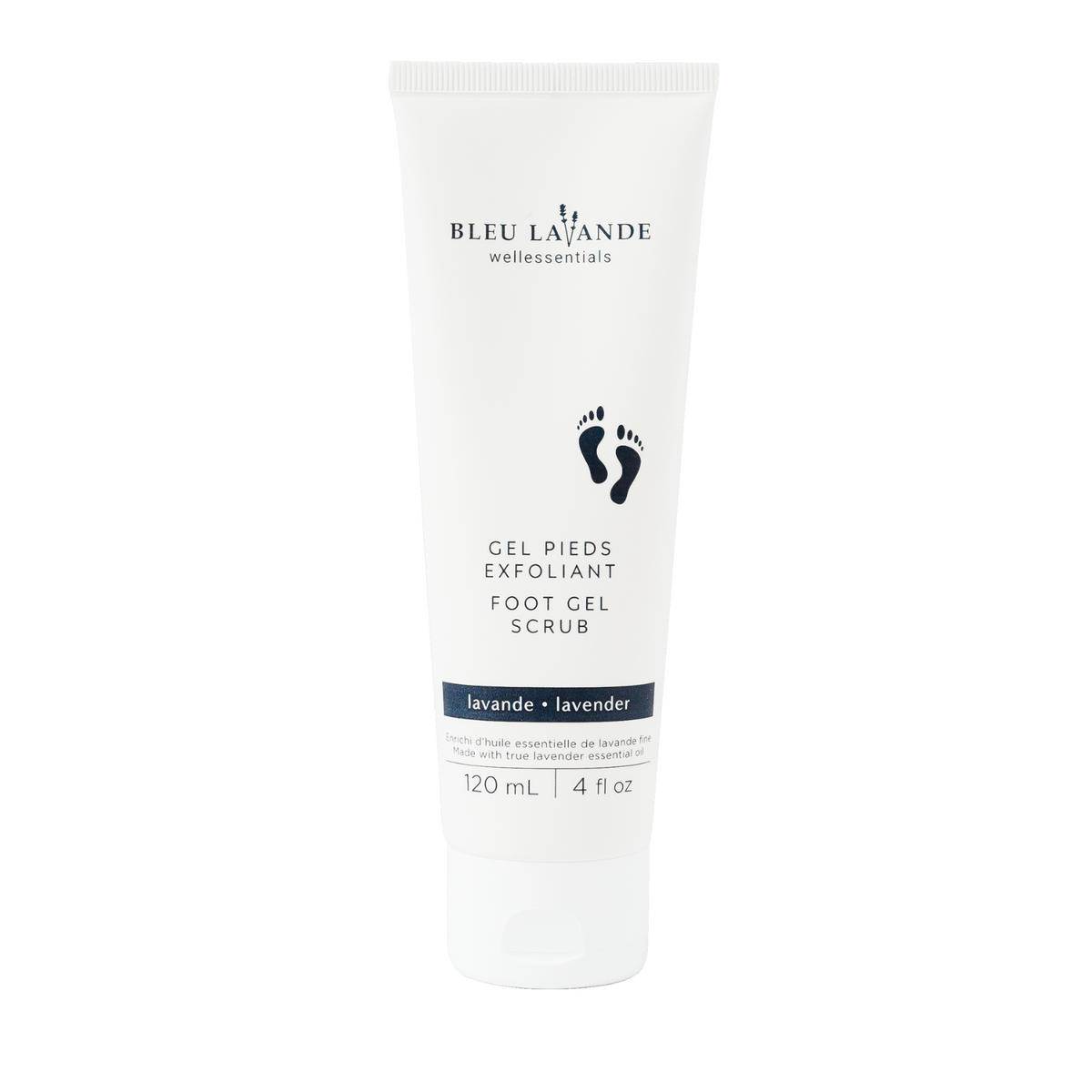 Gel pieds exfoliant de Bleu Lavande