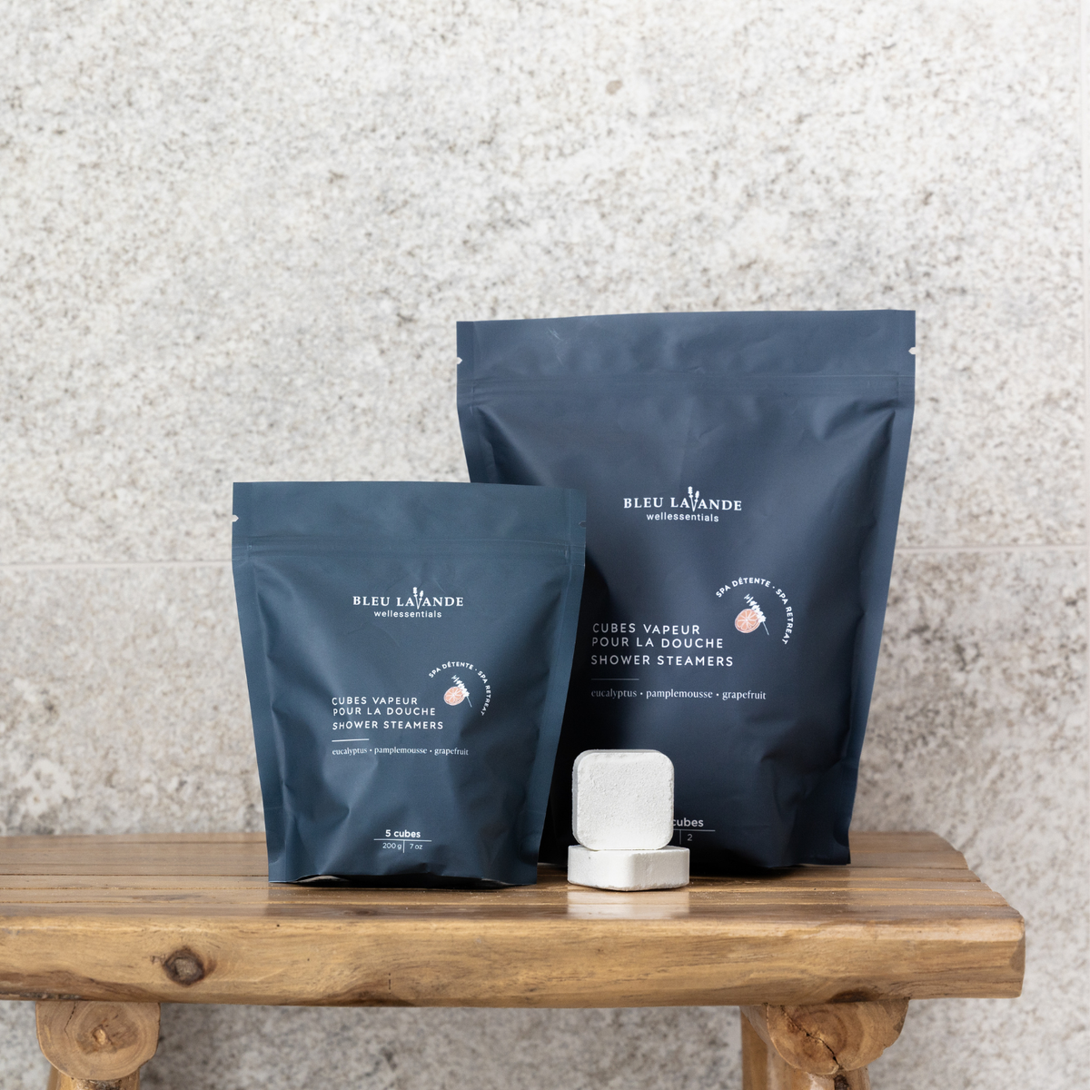 Sacs de 5 cubes et 15 cubes vapeur pour la douche Spa détente