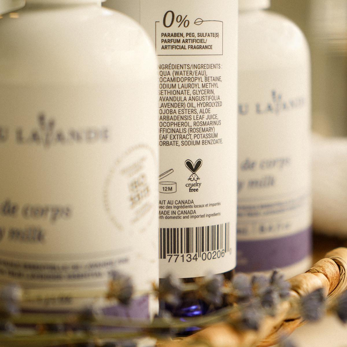 Les sodium laureth sulfates : pas chez Bleu Lavande!