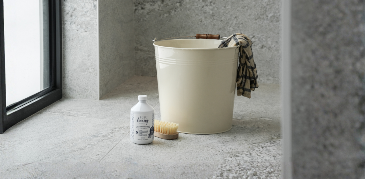 Produits ménagers naturels enrichis d'huile essentielle de lavande Bleu Living