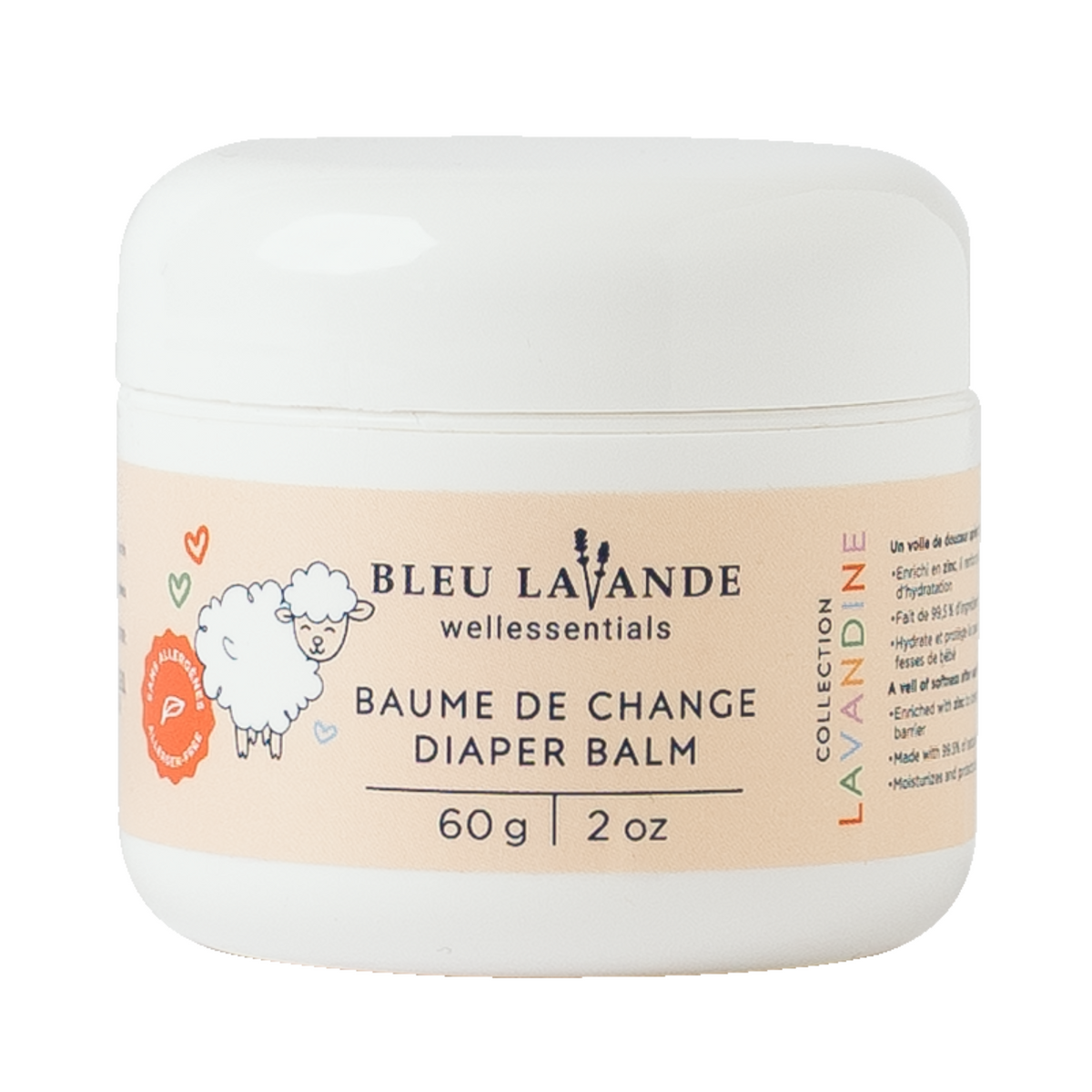 Baume de change naturel pour bébé