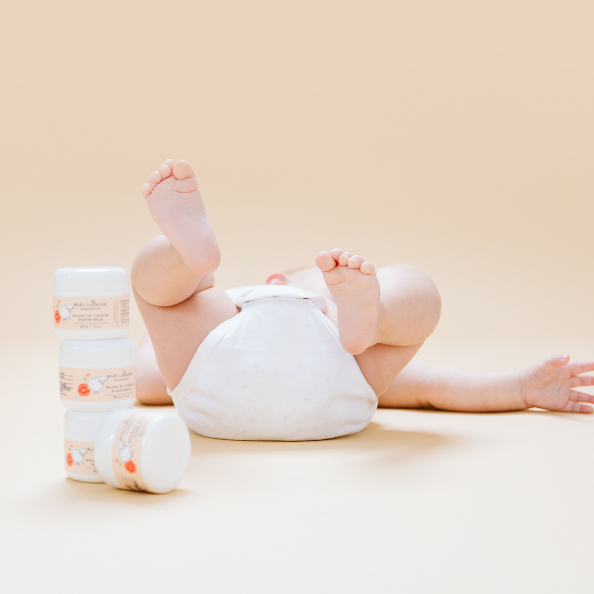 Baume de change naturel sans allergènes pour bébé