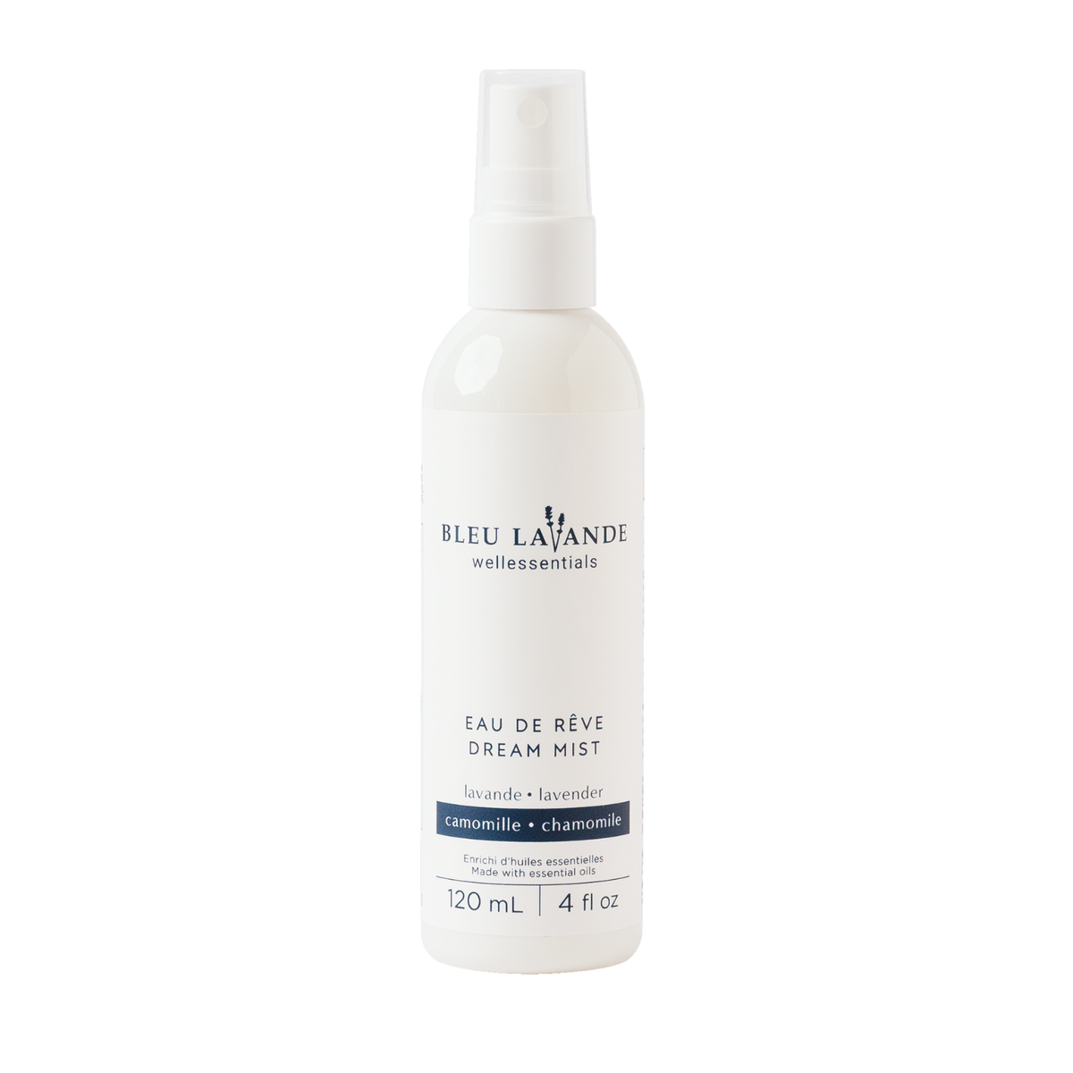 Eau de rêve aux huiles essentielles de lavande et de camomille