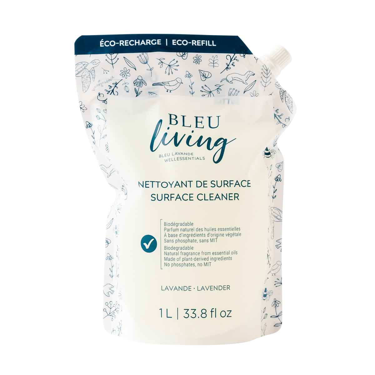 Recharge de nettoyant de surface 1L