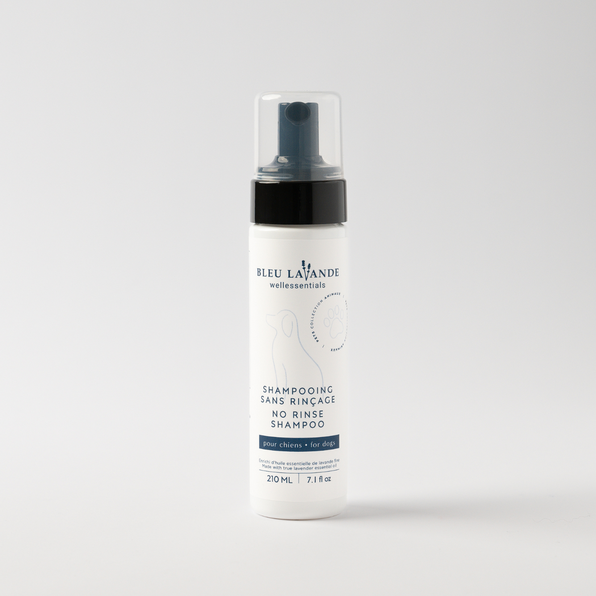 Shampoing sans rince pour chien